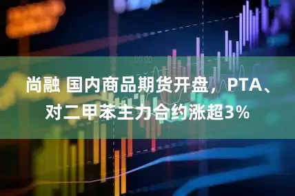尚融 国内商品期货开盘，PTA、对二甲苯主力合约涨超3%